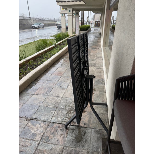 Crate & Barrel Lanai Fliptop Outdoor Patio Dining Table For Sale - Image 12 of 12