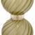 Venetian Glass, Classic Globe Lamps, Olive Green, Murano, Italy - a Pair For Sale - Image 4 of 9