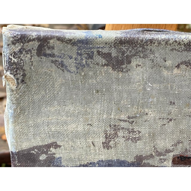 Florit, Boats in Spanish Harbor, Print on Canvas, 1960 For Sale - Image 11 of 13