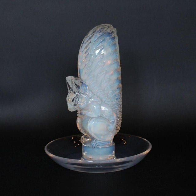Glass Squirrel Ashtray, 1930s For Sale - Image 3 of 10