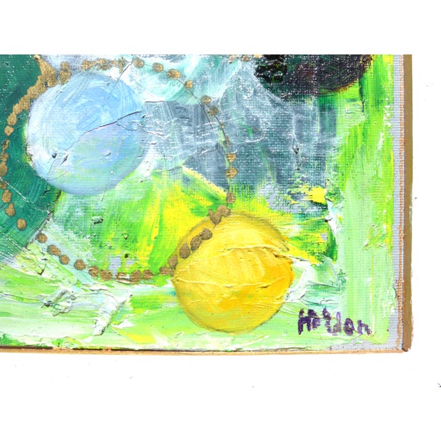 2020s "Emerald Spaces" Oil Painting by Martha Holden For Sale - Image 5 of 7