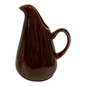 Russell Wright Brown Ceramic Pitcher for Oneida