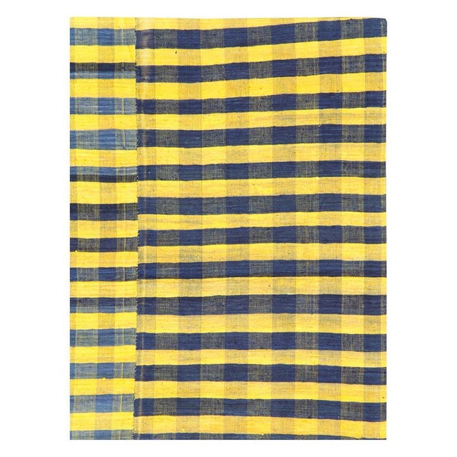 Mid-Century Modern Galerie Shabab Collection Mid-20th Century Handmade Turkish Flat-Weave Kilim Accent Rug For Sale - Image 3 of 11