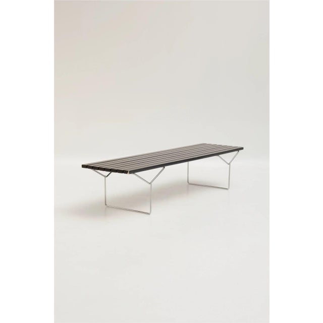 1970s Bench by Harry Bertoia for Knoll Inc. / Knoll International, 1970s For Sale - Image 5 of 5