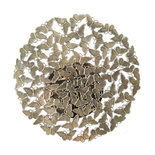 Metal Johnnie Bronze Lost Wax Cast Butterfly Wall Sconce by Fred&Juul For Sale - Image 7 of 7