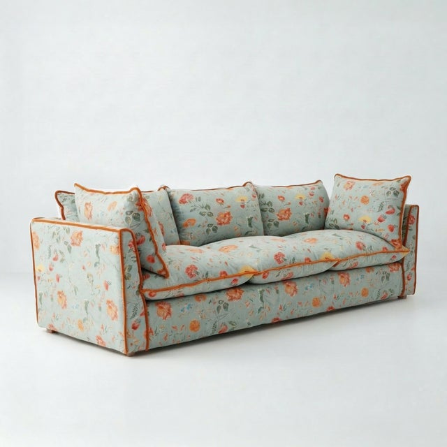 A joyous beautiful sofa made by hand in the USA using natural materials with a large dollop of comfort. ‘Tradition with a...