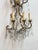 Glass Single Vintage Beaded Wall Sconce For Sale - Image 7 of 8