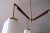 Mid-Century Modern Brass Ceiling Lamp, 1950s For Sale - Image 3 of 6