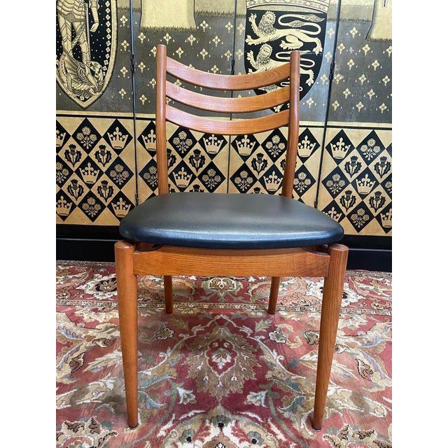 Scandinavian Oak Chairs, Set of 6 For Sale - Image 10 of 11