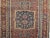 19th Century Persian Bidjar Rug, Handwoven Geometric Pattern, Burgundy & Blue, 5’ X 7’ For Sale - Image 11 of 12