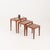 A simple yet elegant set of nesting tables, model 163, designed by severin hansen for haslev møbelsnedskeri in denmark in...