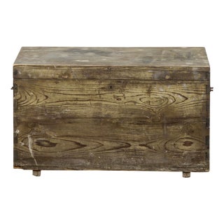 Antique Travel Trunk, 19th Century For Sale