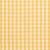 Schumacher Elton Cotton Check Fabric in Straw For Sale