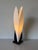 1970s Roger Rougier for Maison Rougier Sculptural Calla Lily Acrylic Table Lamp For Sale - Image 4 of 13