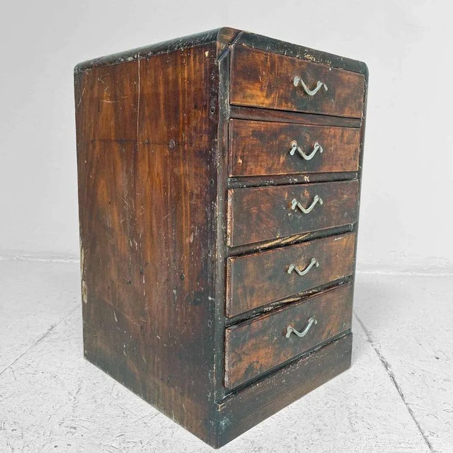 Japanese Meiji Period Chest of Drawers, 1890s For Sale - Image 3 of 10