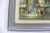 Textile 1950’s Signed Caroline Burnett Paris France Oil Painting, Framed, Small Original Art Vintage European City Scene For Sale - Image 7 of 9