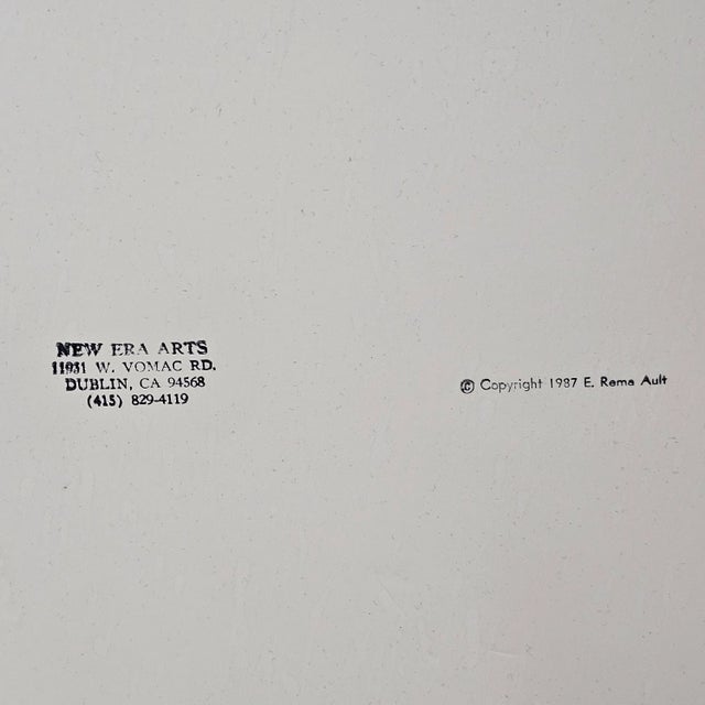 Brown Still Life Potato Vegetable Watercolor Painting Signed Earl Rema Ault For Sale - Image 8 of 9