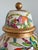 Hot Pink Palm Beach Style Decorative Ceramic Ginger Jar- Tropical Theme Hot Pink, Green With Gilt Accents For Sale - Image 8 of 12