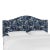 Kenmore Headboard in Blue Leopard, Twin For Sale