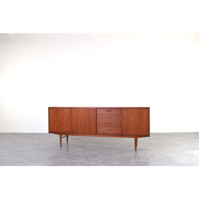 Mid-Century Modern Danish Teak Sideboard, 1960s For Sale - Image 4 of 15