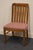 DREXEL FURNITURE Woodbriar Collection Rustic European Slat Back Dining Side Chair 36.5" High 21.5" Wide 23.5" Deep Seat:...