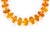 1980s Tiffany & Co., Paloma Picasso, 18k Yellow Gold and Amber Bead Necklace For Sale - Image 4 of 6