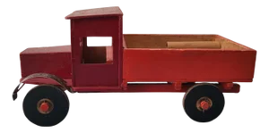 Antique Handmade Wooden Toy Truck, 1940s