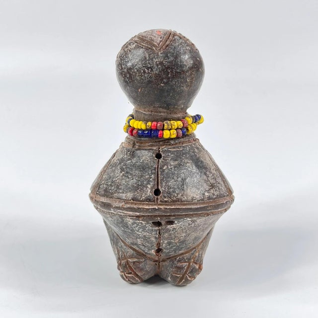Early 20th Century Tikar Clay House God 5inch Cameroon For Sale - Image 4 of 8
