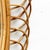 Wood Mid-Century Modern French Riviera Mirror in Bamboo Rattan, 1960s For Sale - Image 7 of 10