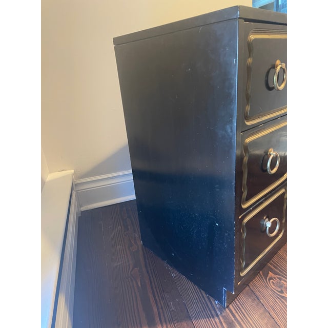 Hollywood Regency 1950s Dorothy Draper Espana Style Chest Dresser For Sale - Image 3 of 10