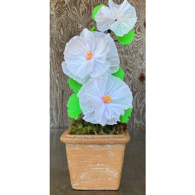 Contemporary Hand Rolled Paper Flowers For Sale In West Palm - Image 6 of 9