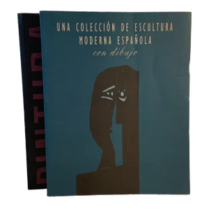 1996 Pintura Espanola Contemporanea and Coleccion De Escultura Books- Set of 2
