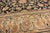 1990s Shabby Chic Charcoal/Tan Wool Rug - 3'2'' X 4'11'' For Sale - Image 5 of 10