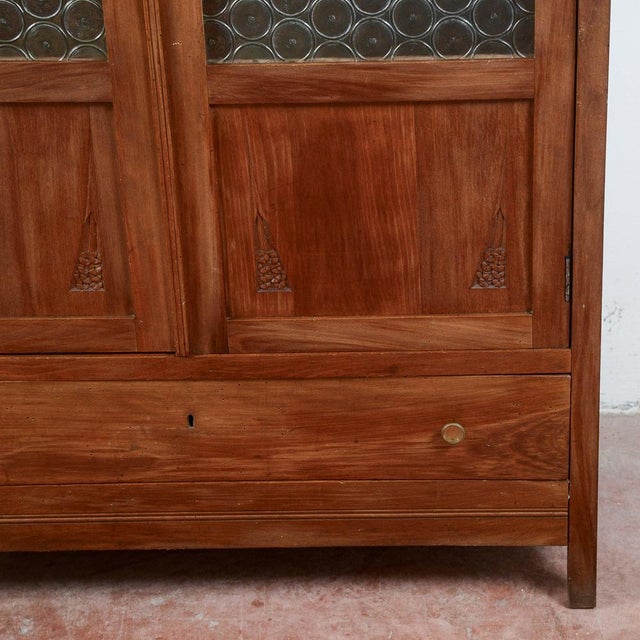 20th Century Wooden Display Cabinet For Sale - Image 4 of 18