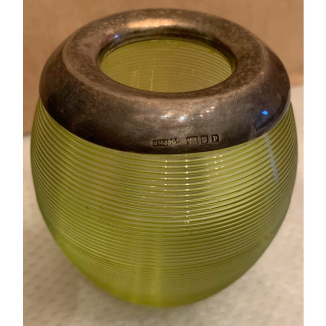 Metal 1950s Glass Match Striker For Sale - Image 7 of 8