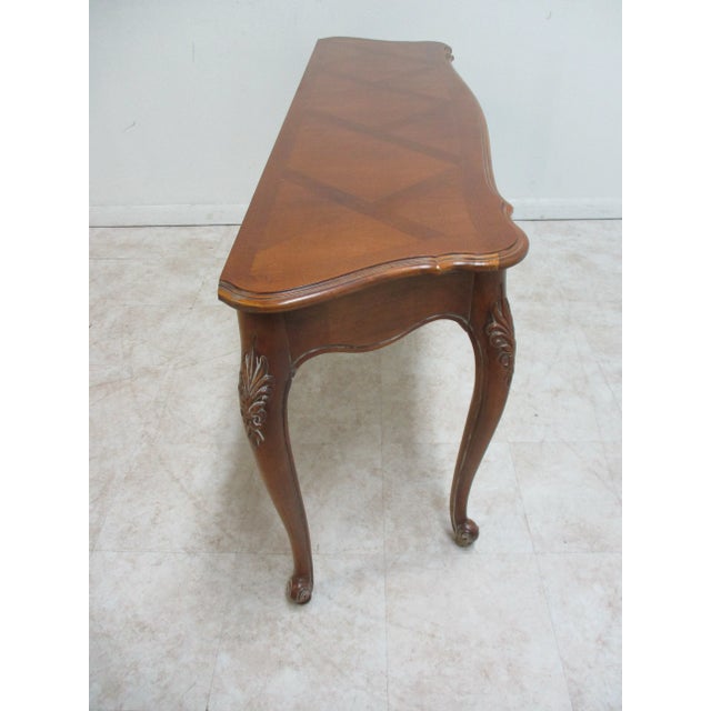 Ethan Allen Legacy Console Hall Table French Country For Sale - Image 10 of 12