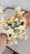 Pair of Vintage Ivory Ceramic Rose Double Candle Holders For Sale - Image 16 of 18
