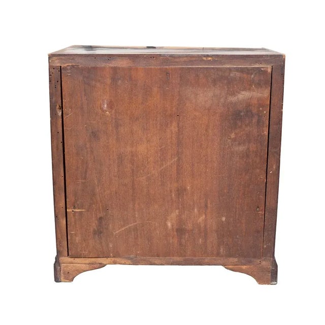 Early 19th Century George III Mahogany Miniature Chest For Sale - Image 5 of 9