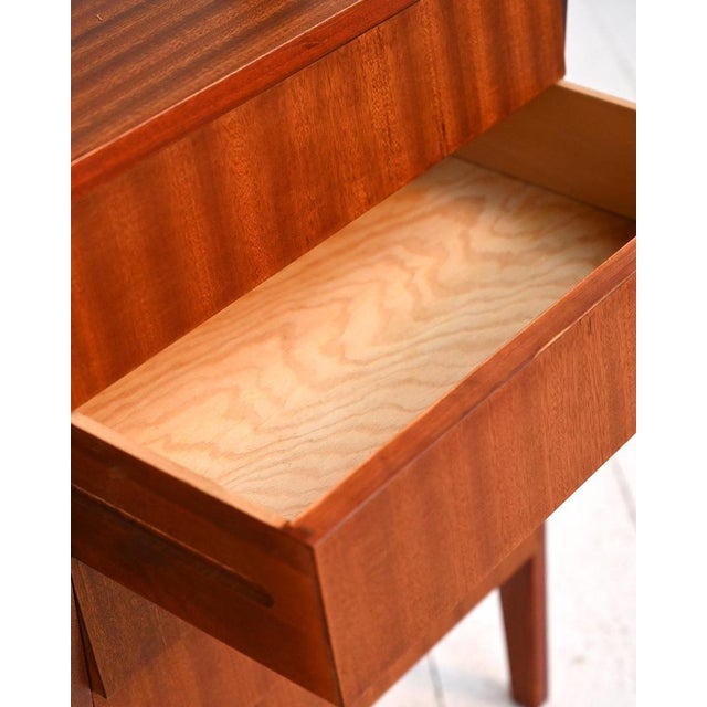 Scandinavian Mahogany Bookcase with Storage, 1960s For Sale - Image 9 of 13