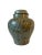 Mid-Century Artisan Signed Ceramic Drip Glaze Urn Vase For Sale - Image 13 of 13