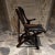 1950s Don Shoemaker Scissor Style Sling Chair & Stool Mexico For Sale - Image 11 of 12
