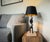 Vintage Table Lamp in Metal and Marble by Jacques Adnet, 1930s For Sale - Image 10 of 17