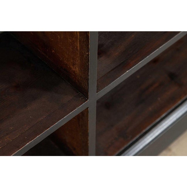 19th Century English Ebonised Mahogany & Pine Shop Counter, 1890s For Sale - Image 14 of 16