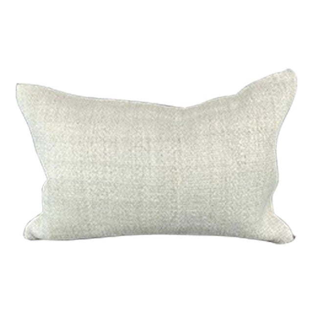 16 x 24 Hemp Pillow Turkish Cushion Natural White Pillow Cushion Cover For Sale