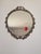 Baroque Oval Bronze Wall Mirror, 1960s For Sale - Image 6 of 17