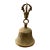 Vintage Tibetan Buddhist Brass Bell With Ritual Handle For Sale