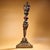 This is a highly ornate gilt copper ritual implement, known as a Phurba (or Kila), presented with its original matching...