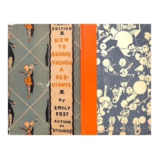 "How to Behave Though a Debutante" 1928 Post, Emily For Sale