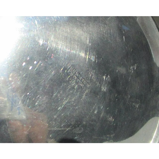 1940s Vintage Brewsters Pewter Art Deco Tray Bowl For Sale In New York - Image 6 of 11