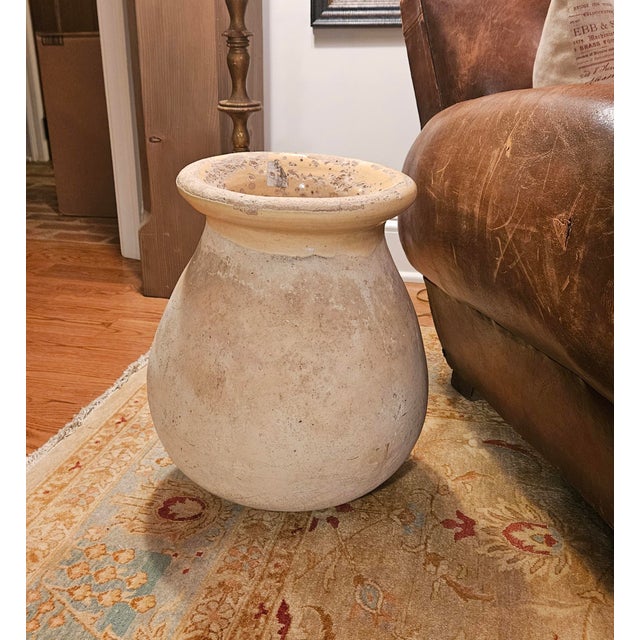 Rustic European 19th Century Glazed Antique French Confit Pot, Vessel , Olive Jar For Sale - Image 3 of 15
